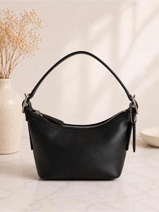 Coach Handbags - Vintage Coach black Legacy West Demi 9844 Glove Leather Y2K Mini Shoulder Bag
